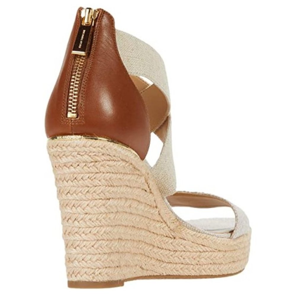 Michael Kors Prue Wedge Sandals - Picture 4 of 10